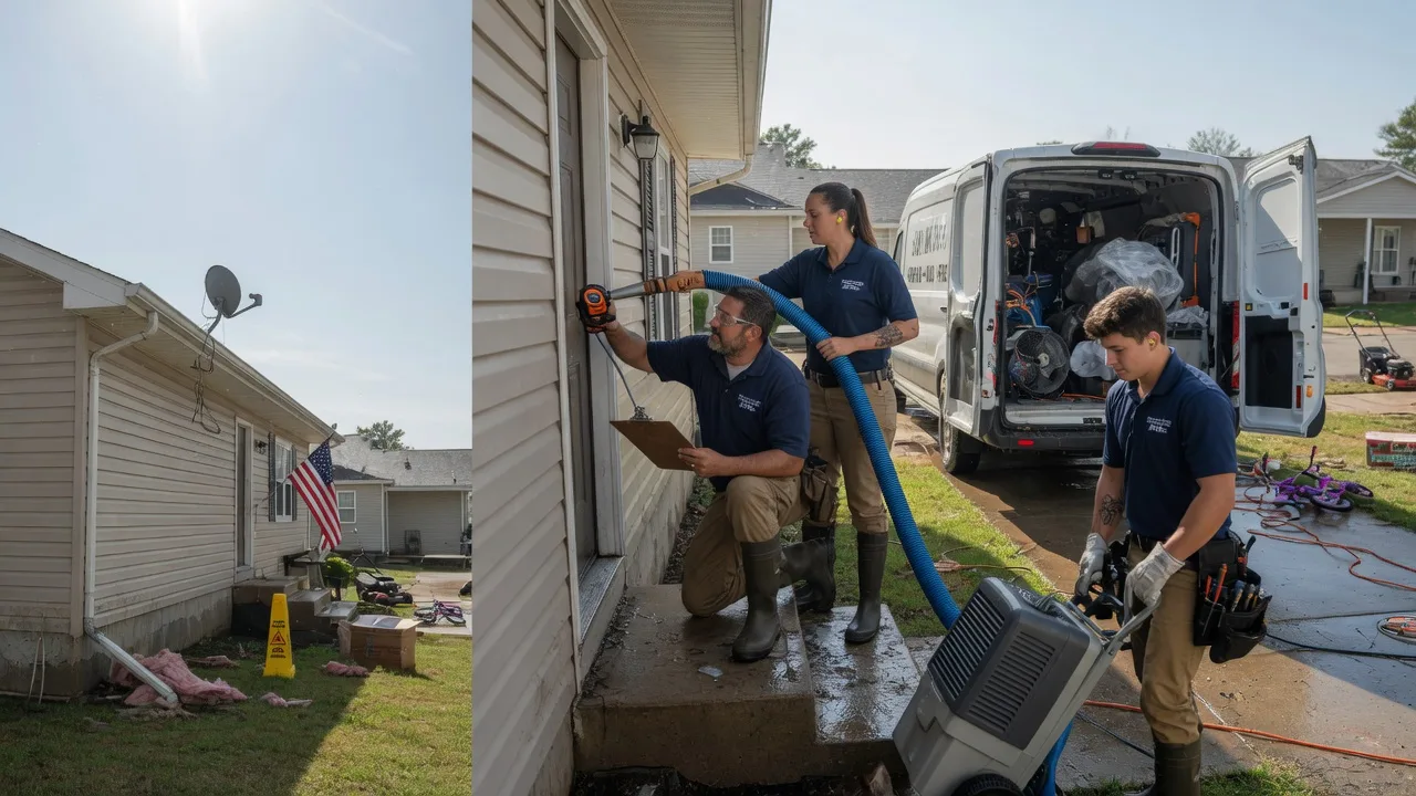Ceiling Water Damage Restoration in Englishtown, NJ near me